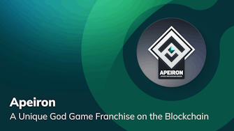 Apeiron - A Unique God Game Franchise on the Blockchain