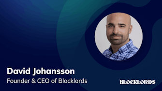 David Johansson - Founder Of Blocklords